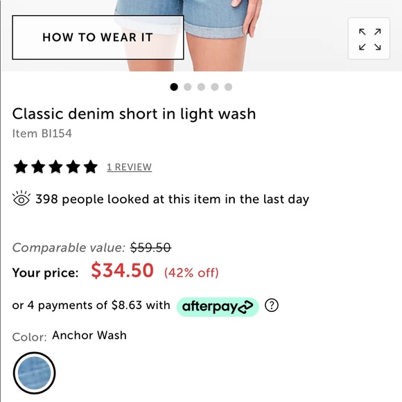 🇺🇸SALE🇺🇸 J. Crew Factory women’s denim shorts, size 30 - Picture 11 of 12